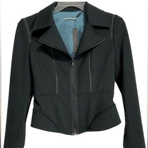 Tahari Ponte Mackey Jacket Size 2